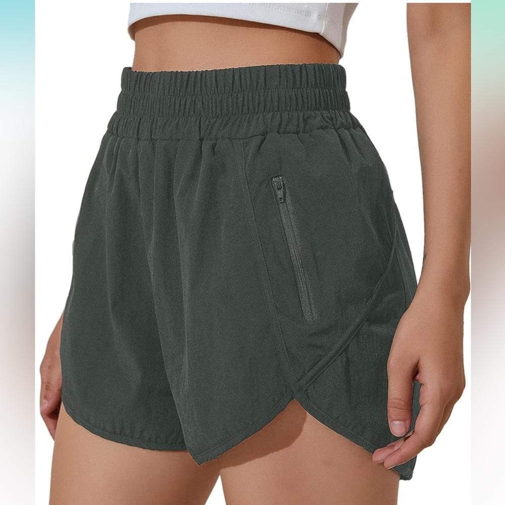 BMJL Women's Running Shorts, High Waisted Shorts